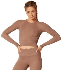 NUX One By One Long Sleeve Dune -Everyday Yoga 6612022984747 dune