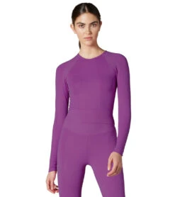 NUX One By One Long Sleeve Purple Onyx 7 NUX One By One Long Sleeve Purple Onyx -Everyday Yoga 6612023279659 purpleonyx