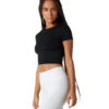 NUX Our Favorite Crop Top Black -Everyday Yoga 6612023541803 black 2a