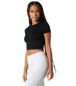 NUX Our Favorite Crop Top Black