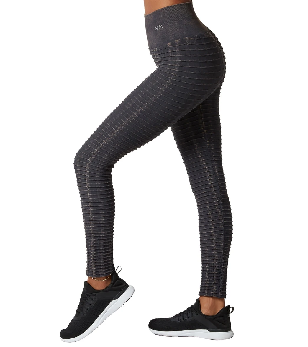 NUX Pucker Up Legging Mineral Wash Black 3 NUX Pucker Up Legging Mineral Wash Black