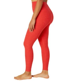Beyond Yoga Spacedye High Waisted Caught In The Midi 7/8 Yoga Leggings Redflower Scarlet -Everyday Yoga 6612268679211 redflowerscarlet 4a