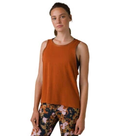 PrAna Moraine Tank Gingerbread -Everyday Yoga 6616942346283 gingerbread