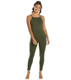Free People Ashford Side To Side Performance Jumpsuit Secret Moss -Everyday Yoga 6619097301035 secretmoss 1