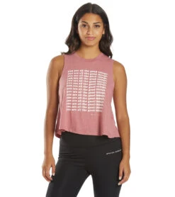 Spiritual Gangster Good Things Crop Tank Heather Winter Rose 11 Spiritual Gangster Good Things Crop Tank Heather Winter Rose -Everyday Yoga 6621244489771 heatherwinterrose