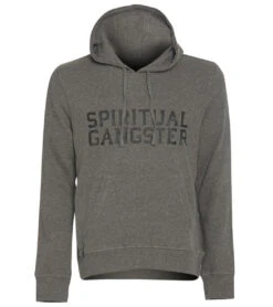 Spiritual Gangster Men's SGV Classic Hoodie Heather Grey -Everyday Yoga 6628745117739 heathergrey