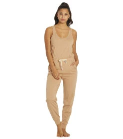 Spiritual Gangster Perfect Lounge Jumpsuit Camel 11 Spiritual Gangster Perfect Lounge Jumpsuit Camel -Everyday Yoga 6629893603371 camel