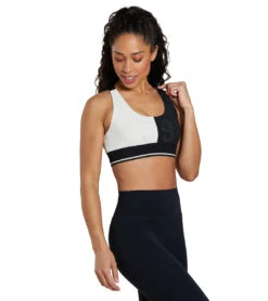 Splits 59 Phoenix Recycled Techflex Bra Vintage White/Black