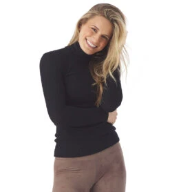 Glyder Comfort Turtleneck Black 7 Glyder Comfort Turtleneck Black -Everyday Yoga 6630227738667 black