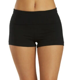 Hard Tail Rolldown Shorts -Everyday Yoga 6637053247531 black