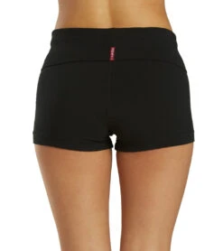 Hard Tail Rolldown Shorts -Everyday Yoga 6637053247531 black 3a