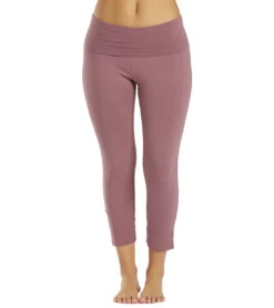 Hard Tail Rolldown Pedal Pusher Capris Crush -Everyday Yoga 6637055803435 crush