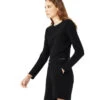 Bella + Canvas Long Sleeve Micro Rib Tee Solid Black Blend -Everyday Yoga 6646905012267 solidblackblend 2a