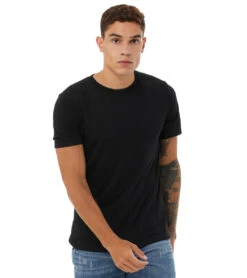 Bella + Canvas Sueded Airlume Crew Tee Black -Everyday Yoga 6646908125227 black