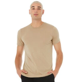 Bella + Canvas Sueded Airlume Crew Tee Driftwood 9 Bella + Canvas Sueded Airlume Crew Tee Driftwood -Everyday Yoga 6646908190763 driftwood