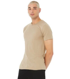 Bella + Canvas Sueded Airlume Crew Tee Driftwood