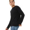 Bella + Canvas Crew Sweatshirt Black