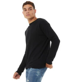 Bella + Canvas Crew Sweatshirt Black