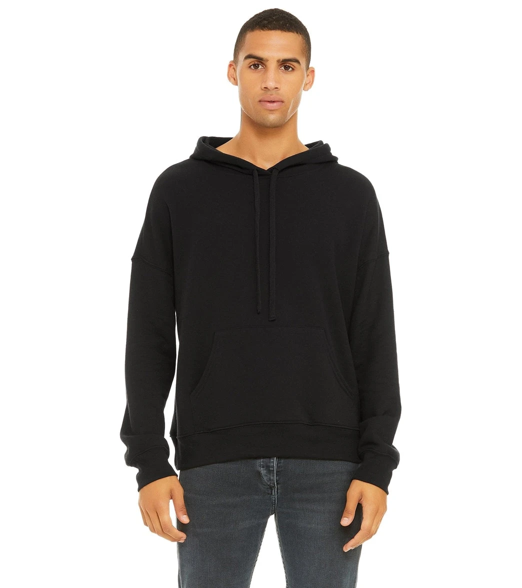 Bella + Canvas DTM Street Hoodie Black 6 Bella + Canvas DTM Street Hoodie Black - Image 4