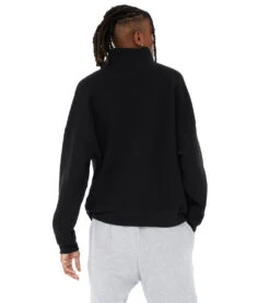 Bella + Canvas 1/2 Zip Sweatshirt -Everyday Yoga 6646911467563 black 3a 1