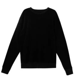 Bella + Canvas Sueded Crew Sweatshirt Black 8 Bella + Canvas Sueded Crew Sweatshirt Black -Everyday Yoga 6646911795243 black 4a 1