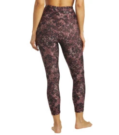 Balance Collection Printed Contender 22" High Waisted Yoga Capris -Everyday Yoga 6653019389995 wildplumpetalmix 3a