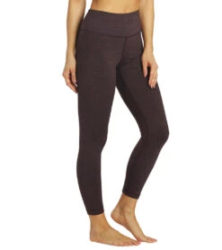 Marika High Waisted Printed Leggings 9 Marika High Waisted Printed Leggings -Everyday Yoga 6653613932587 heatherwildplum 2a
