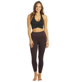 Marika High Waisted Printed Leggings 11 Marika High Waisted Printed Leggings -Everyday Yoga 6653613932587 heatherwildplum 4a