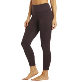 Marika High Waisted Printed Leggings 12 Marika High Waisted Printed Leggings -Everyday Yoga 6653613932587 heatherwildplum 5a