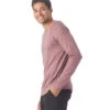 Glyder Relax Henley Mauve -Everyday Yoga 6658649292843 mauve 2a