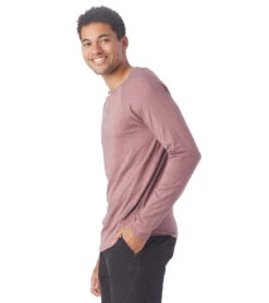 Glyder Relax Henley Mauve