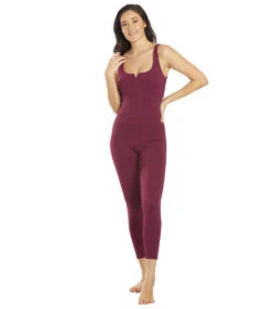 Free People Lose Control Onesie Acai 9 Free People Lose Control Onesie Acai -Everyday Yoga 6672262660139 acai