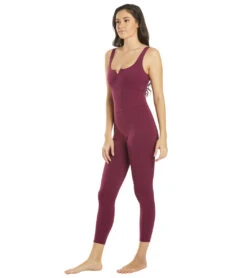 Free People Lose Control Onesie Acai 8 Free People Lose Control Onesie Acai -Everyday Yoga 6672262660139 acai 4a