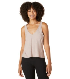 Beyond Yoga Featherweight Double V Tank Chai -Everyday Yoga 6688793428011 chai
