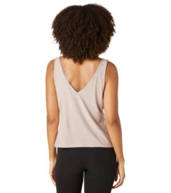 Beyond Yoga Featherweight Double V Tank Chai -Everyday Yoga 6688793428011 chai 3a