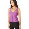 Beyond Yoga Featherweight Double V Tank Bright Iris Heather -Everyday Yoga 6688793690155 brightirisheather 2a