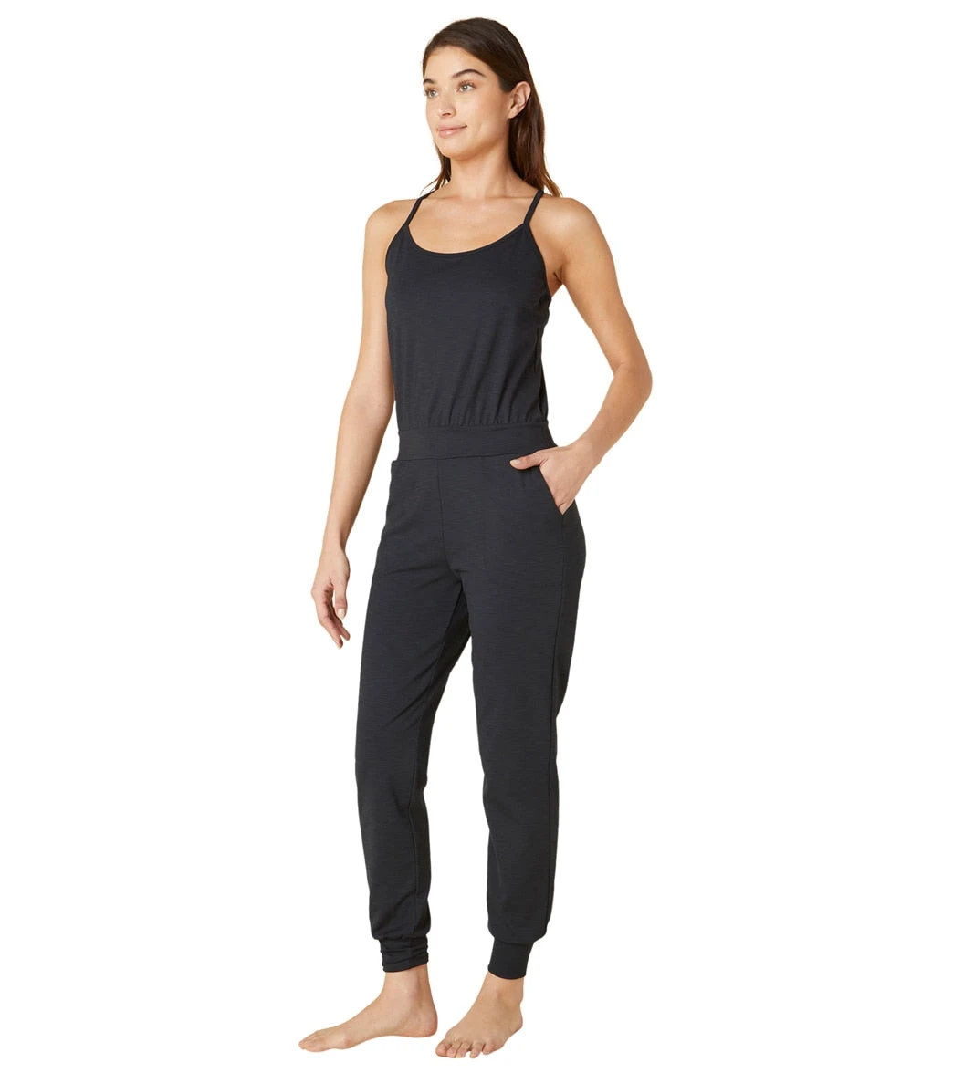 Beyond Yoga Heather Rib Lounge Around Jumpsuit 4 Beyond Yoga Heather Rib Lounge Around Jumpsuit - Image 2