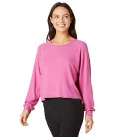 Beyond Yoga Slouchy Lounge Pullover 11 Beyond Yoga Slouchy Lounge Pullover -Everyday Yoga 6688794574891 hibiscuspink 4a