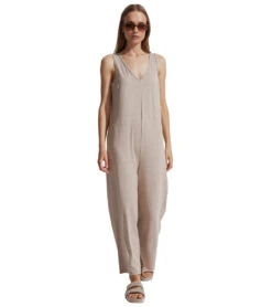 Varley Pelion Jumpsuit -Everyday Yoga 6707209142315 taupemarl 1