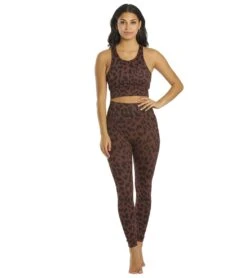 All Fenix Oversized Cheetah 7/8 Yoga Leggings Chocolate -Everyday Yoga 6710803136555 chocolate 4a