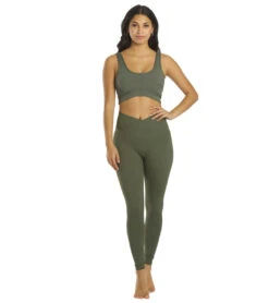 All Fenix Luna V-Waist 7/8 Yoga Leggings Olive Green 9 All Fenix Luna V-Waist 7/8 Yoga Leggings Olive Green -Everyday Yoga 6710805299243 olivegreen 4a