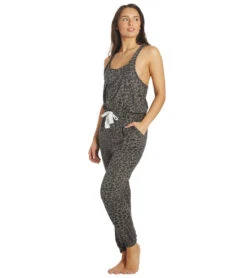 Glyder Leisure Jumpsuit Black Tonal Leopard -Everyday Yoga 6752533381163 blacktonalleopard 4a 1