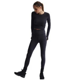 Varley Always Warm Super High Leggings 25 Black Marl -Everyday Yoga 6758569246763 blackmarl 4a