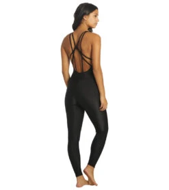 Onzie Warrior Leotard -Everyday Yoga 6765704052779 blackrib 3a