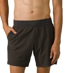 PrAna Men's Slope Short Black Olive Heather -Everyday Yoga 6799507718187 blackoliveheather