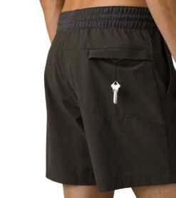 PrAna Men's Slope Short Black Olive Heather -Everyday Yoga 6799507718187 blackoliveheather 4a