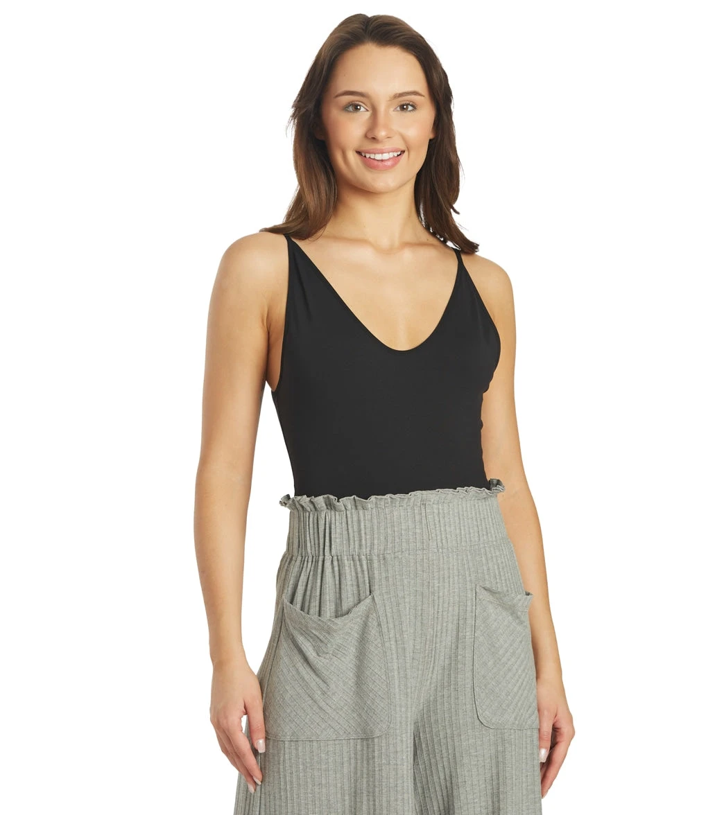 Free People Rosie Duo Bodysuit Black 7 Free People Rosie Duo Bodysuit Black - Image 5