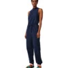 Sweaty Betty Kaya Jumpsuit Navy Blue -Everyday Yoga 6809569427499 navyblue 2a 1