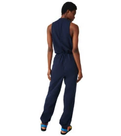 Sweaty Betty Kaya Jumpsuit Navy Blue -Everyday Yoga 6809569427499 navyblue 3a 1