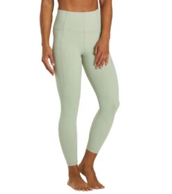 Sweaty Betty Super Soft 7/8 Workout Leggings Sage Green